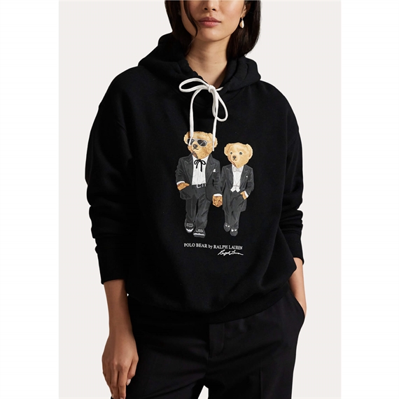 Polo Ralph Lauren The Ralph & Ricky Tuxedo Bear Hoodie, Sort